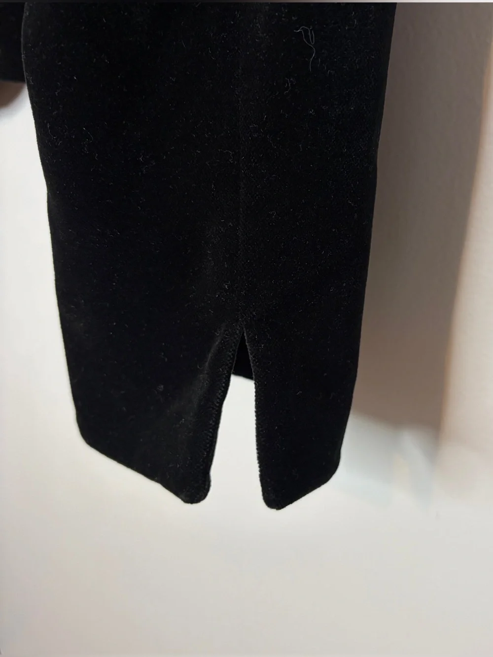 J.Crew Black Velvet Bella Blazer Jacket Womens 4/6 Lined Knot Buttons Equestrian